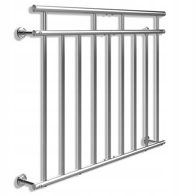 

Balkon Francuski Balustrada 90X128 Stal Nierdzewna