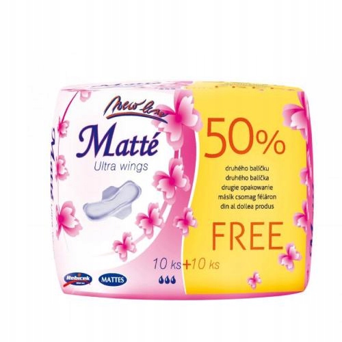 

Mattes Podpaski Duo Ultra ze skrzydełkami, 20szt.