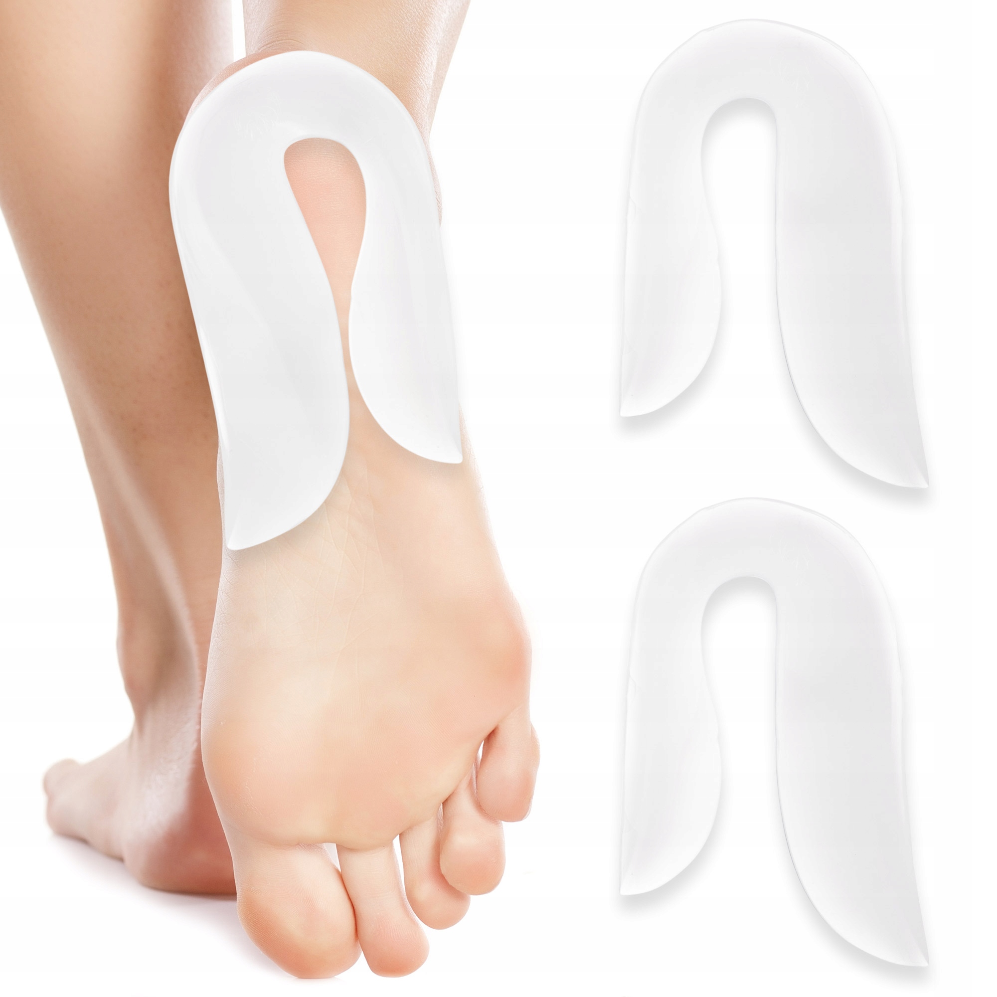 

Silikonowe podpiętki do butów bolące pięty 36-39