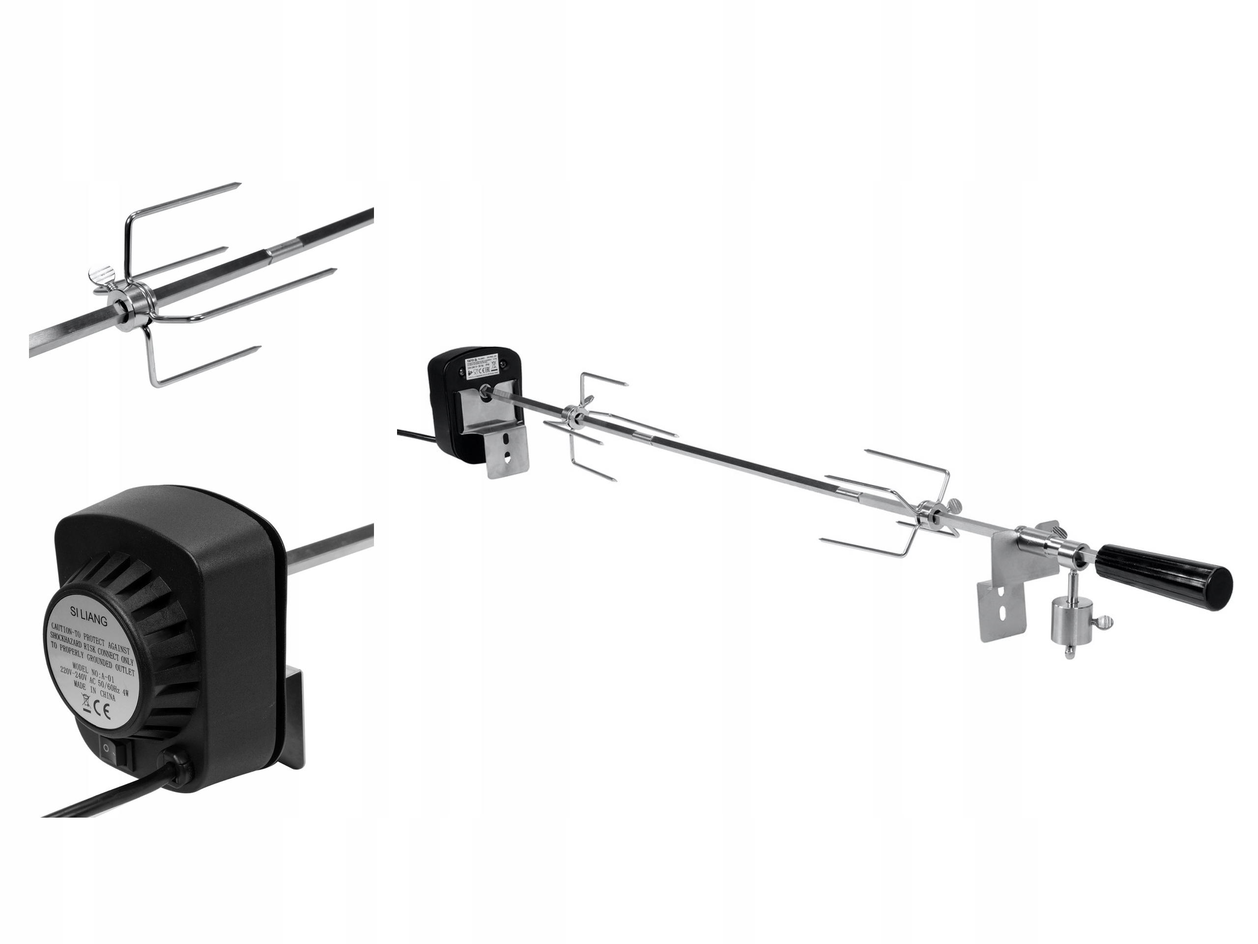 

Rożen Elektryczny Do Grilli Gazowych 100,5cm Yato