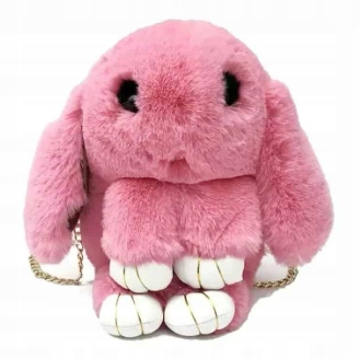 Plecak torebka worek królik pluszowy 3 w 1