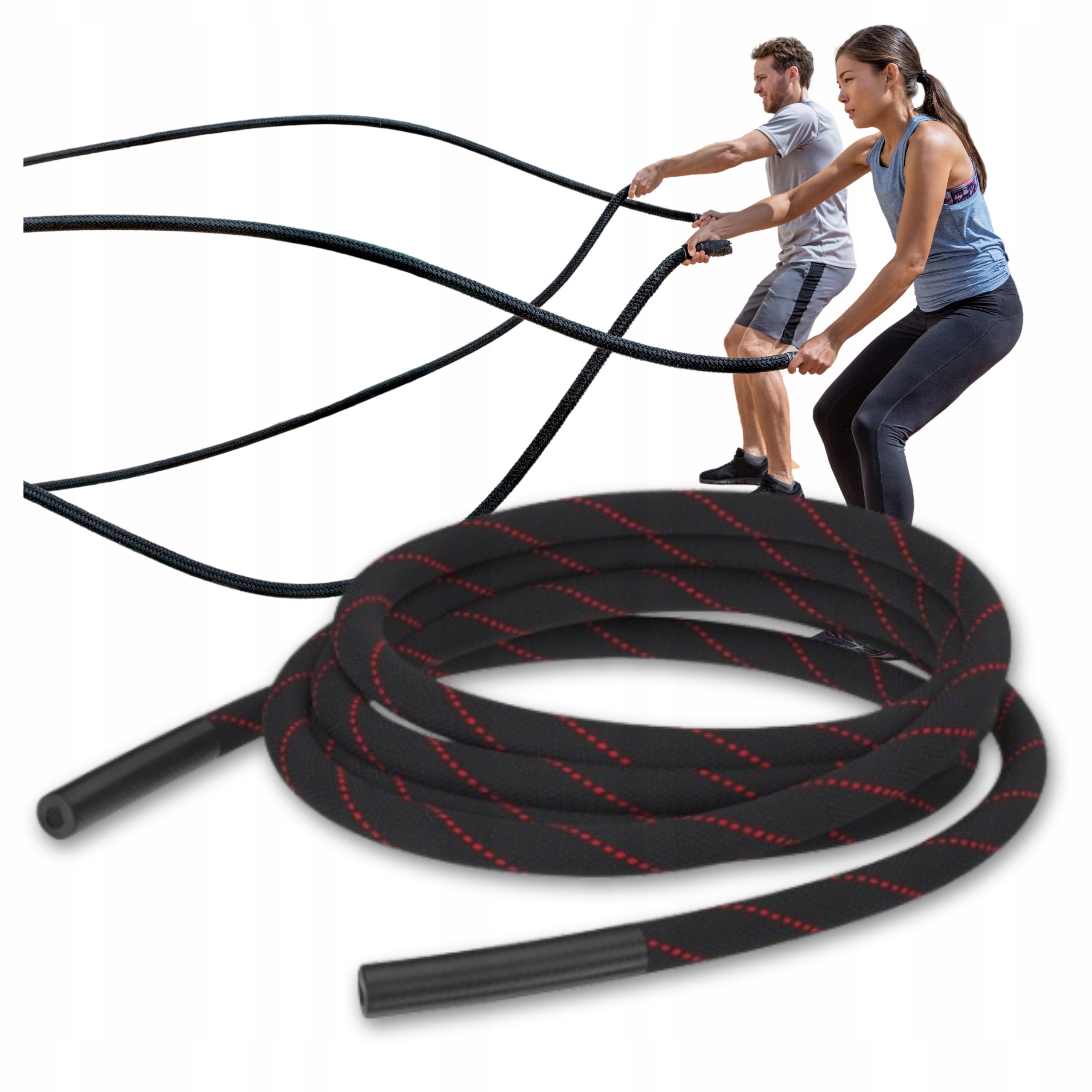 Lina treningowa crosfit, 10m Battle Rope