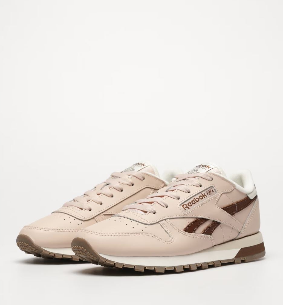 Reebok Klasické Sportovní Boty Růžové Kožené Nízké Šněrovací 36 3P3G11* T