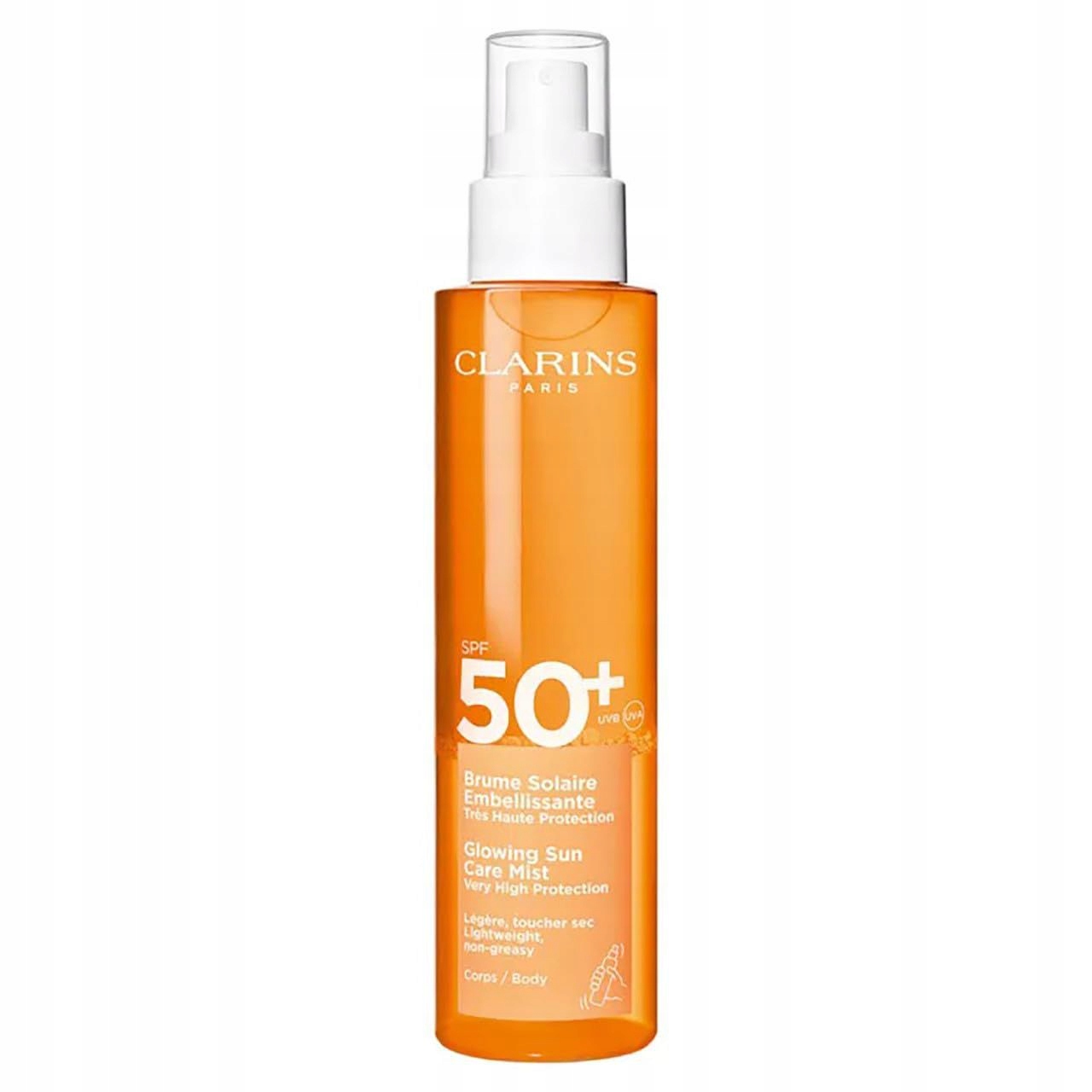 Clarins Opalovací Tělová Mlha Spf 50+ Rozzářivá (opalovací Tělová Mlha) 150 ML