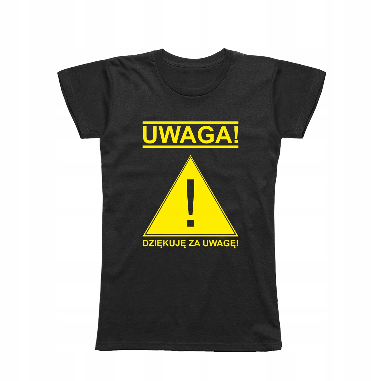 

M - Koszulka T-shirt Uwaga Druk Śmieszna Prezent