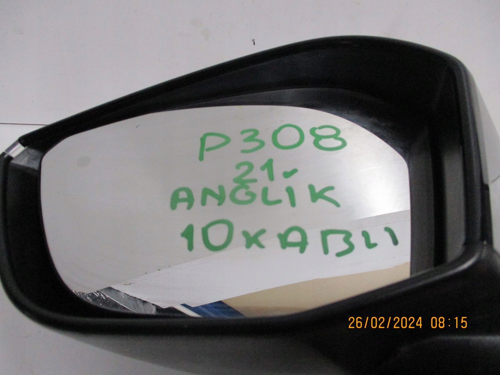 mirror Peugeot 308 III T10 anglik left