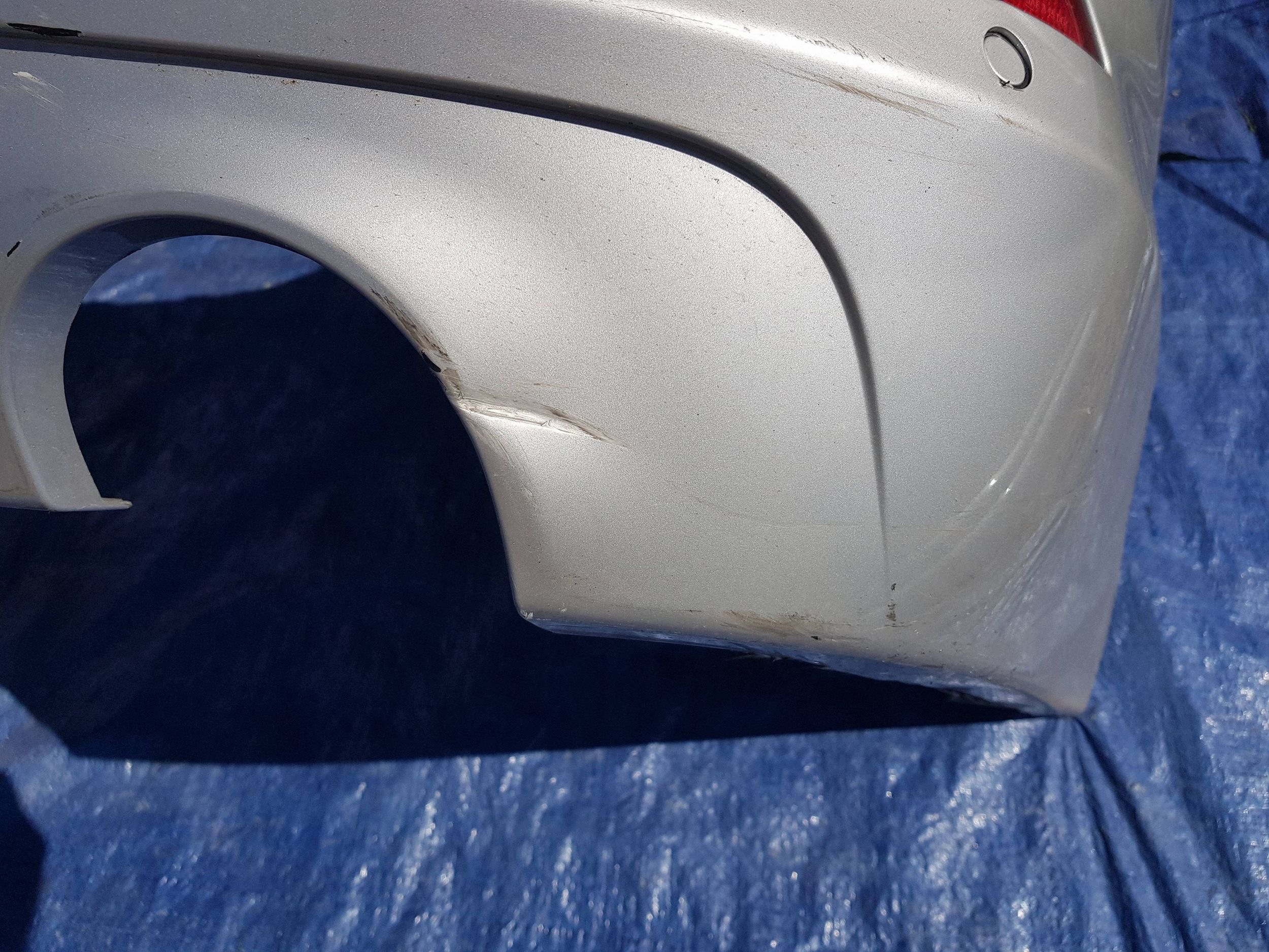 bumper rear rear part BMW 5 G30 sedan A83 PDC complete