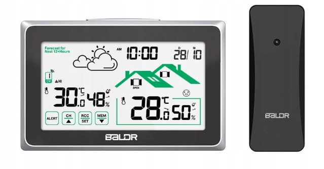 STACJA POGODOWA BALDR B340-V8