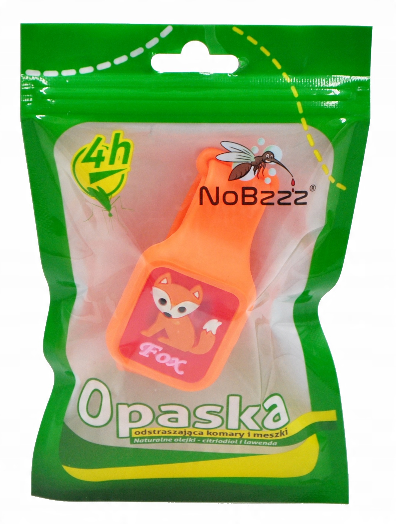

NoBzzz Opaska Na Komary i Meszki Dla Dzieci Lisek