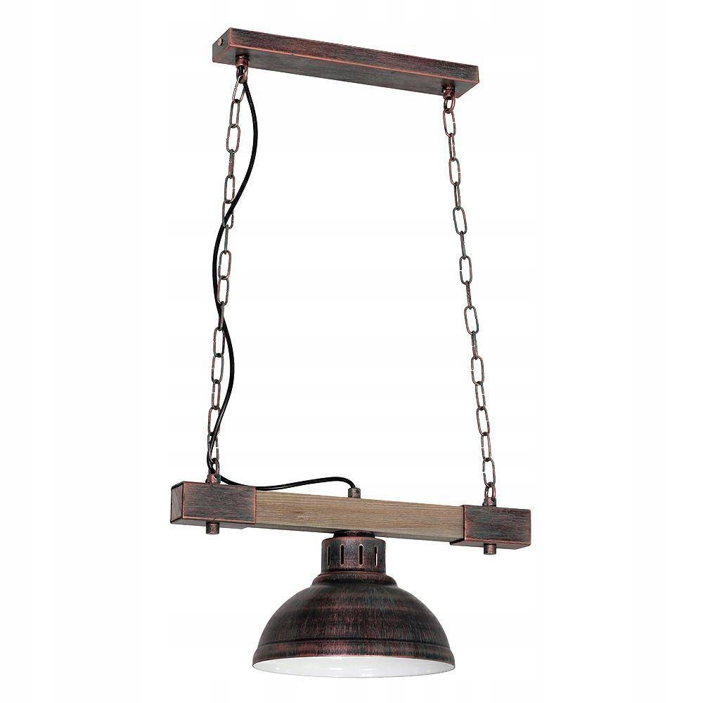 Nástěnná Lampa Industriální Hnědá Loft E27 Obývací Pokoj
