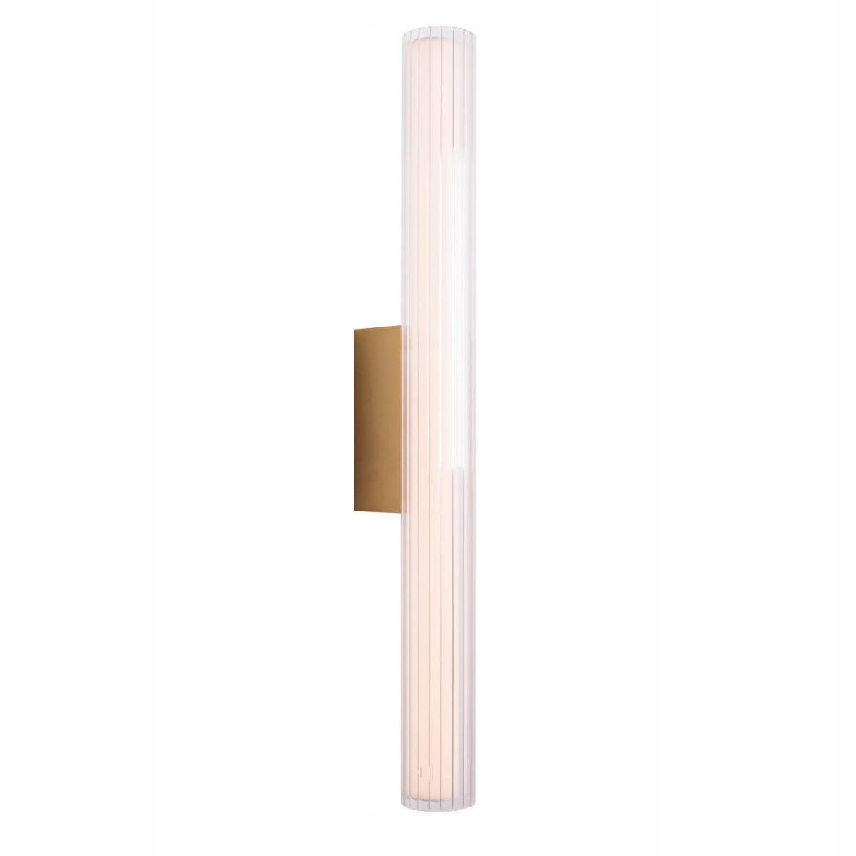 Led nástenné svietidlo zlaté podlhovasté 61 cm do kúpeľne 3000K Maxlight