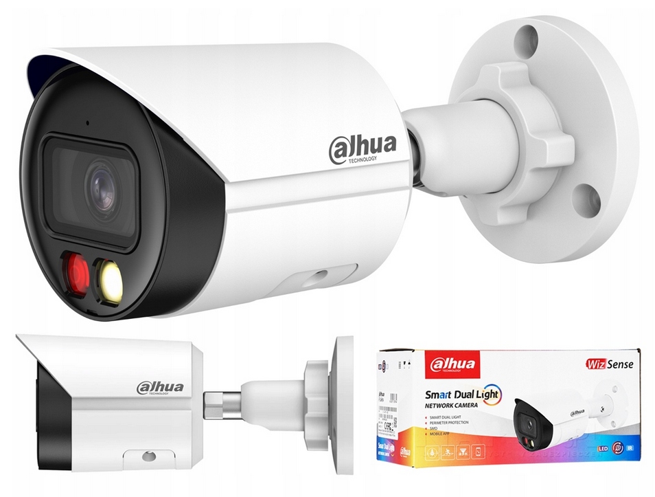 Ip kamera 8MPx PoE Dahua IPC-HFW2849S-S-IL-0280B Ir Led analytika