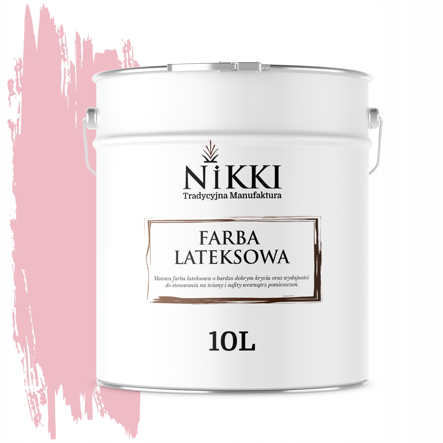 Latexová Farba Na Stenu Farba Ružová Svetlá H3657 10L Hlboká Matná Na Steny