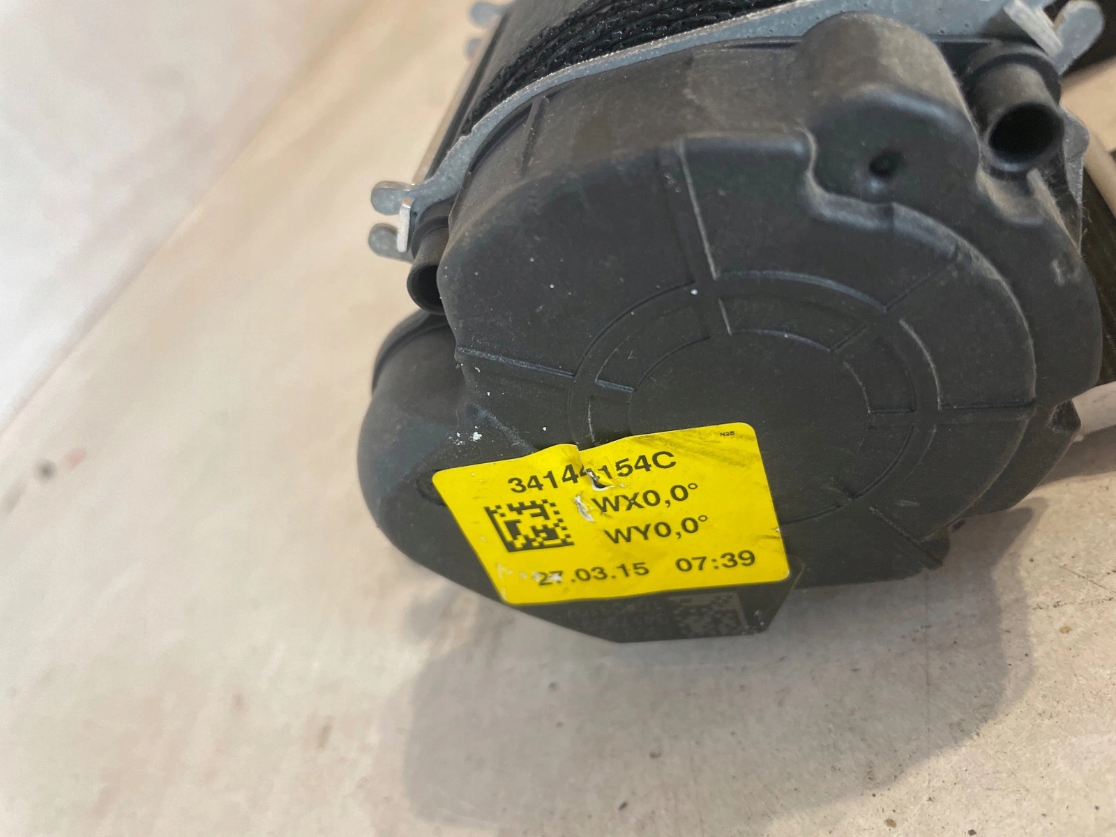 Gurten Sicherheits heck hinten mitte Renault Trafic III Vivaro B