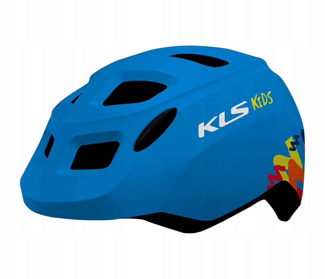 Kask Rowerowy dziecięcy Kellys Zigzag 022 blue rozmiar S (50-55cm)