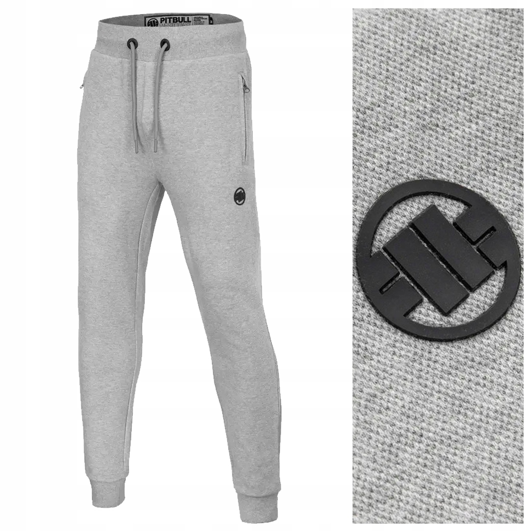 Pánské teplákové kalhoty Pique Logo Pit Bull, velikost vel. 3XL