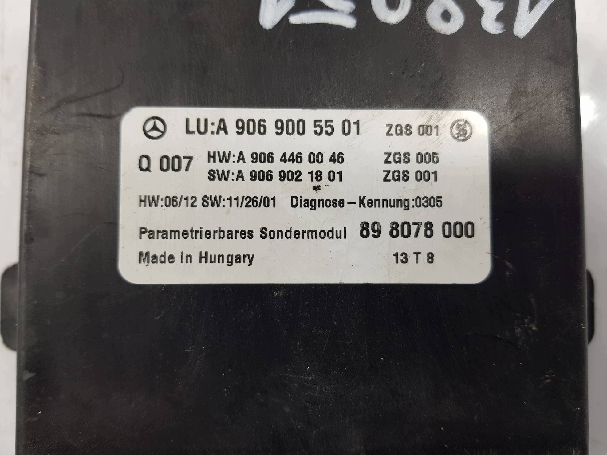 module A9069005501 VOLKSWAGEN CRAFTER