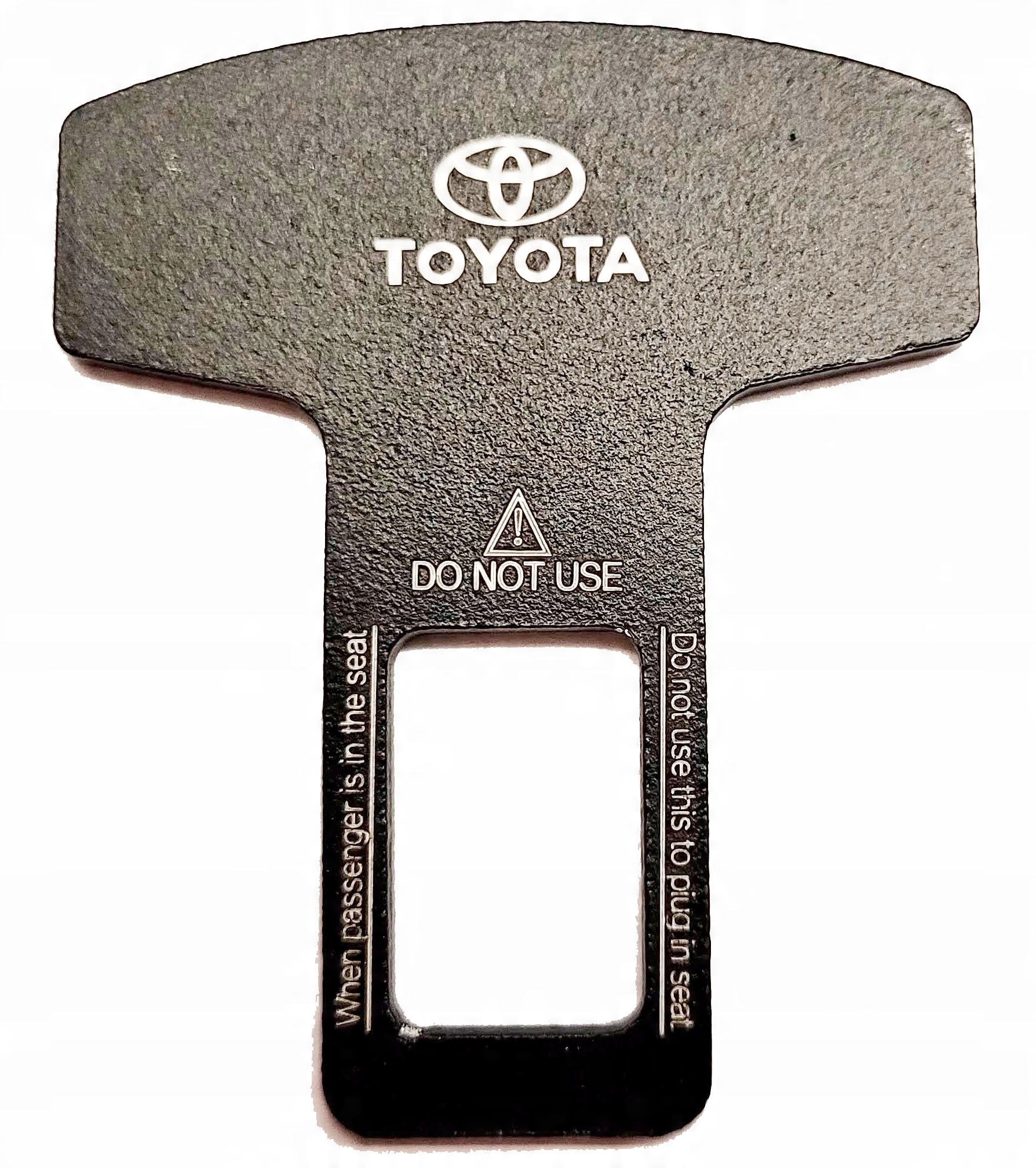 

Zaślepka wtyczka do pasa pasów z logo Toyota.