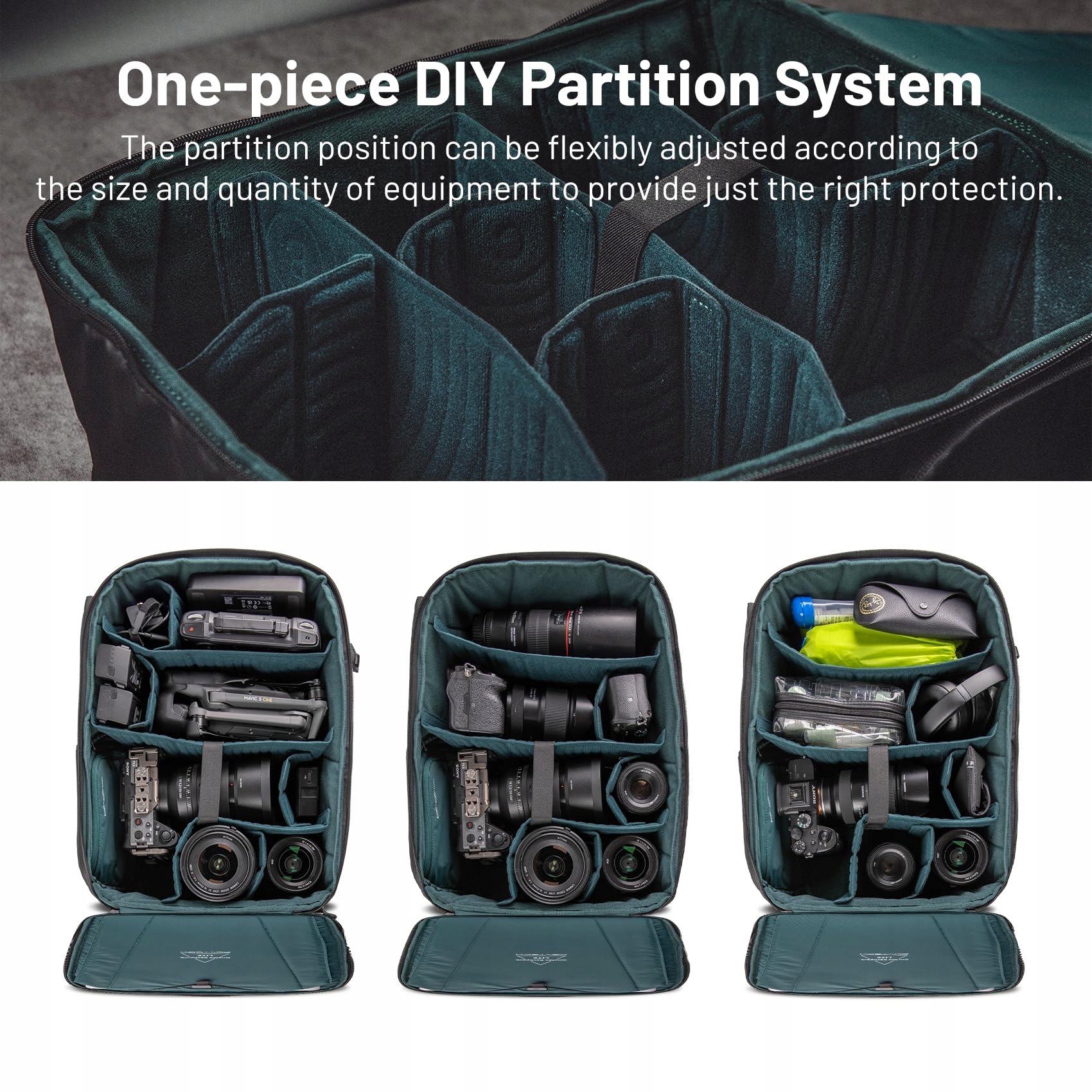 PGYTECH 22L Photo Backpack for DJI Mini 4 Pro Avata 2 DSLR SLR — miniatura 5