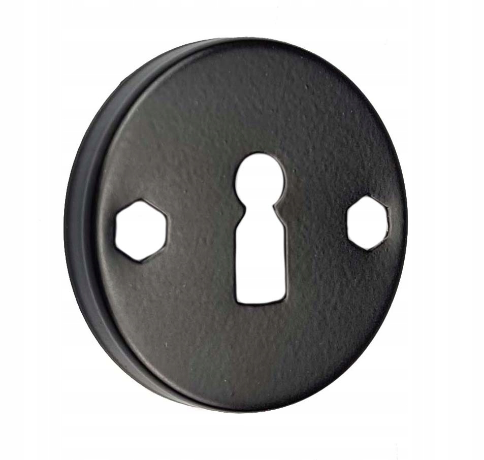 

Szyld Drzwiowy Rozeta Okrągła Na Klucz Czarna