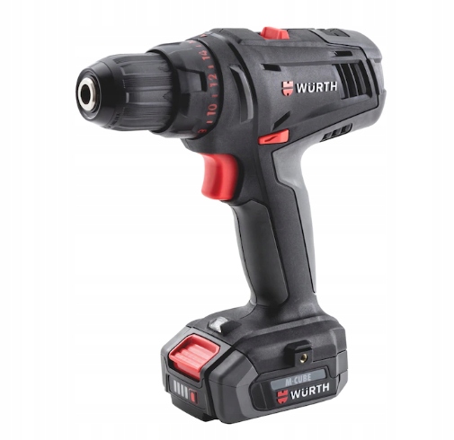 WURTH Wiertarko-wkrętarka ABS12 COMPACT 2X3.0AH