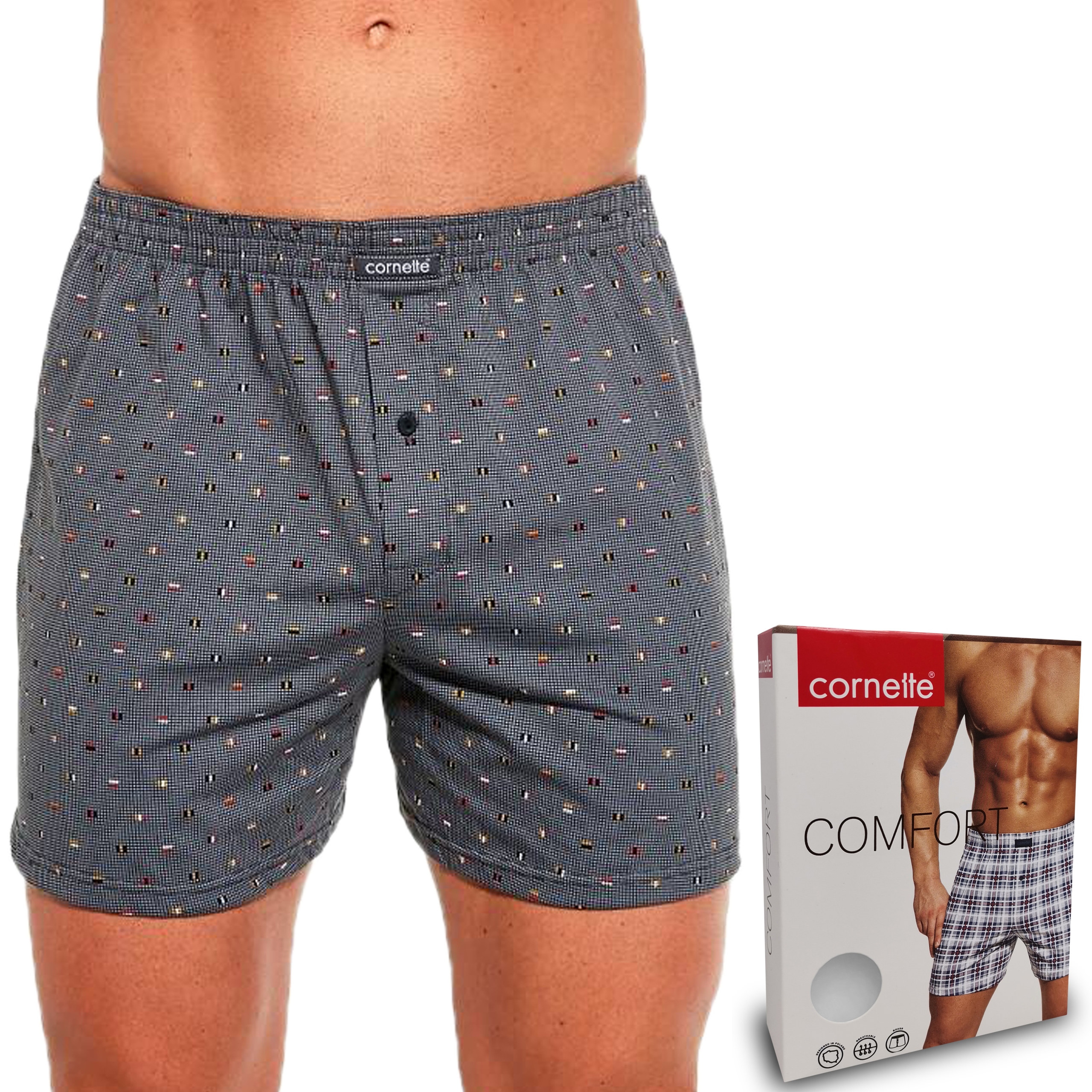 

bokserki Cornette Comfort cotton 002/229 krata XXL