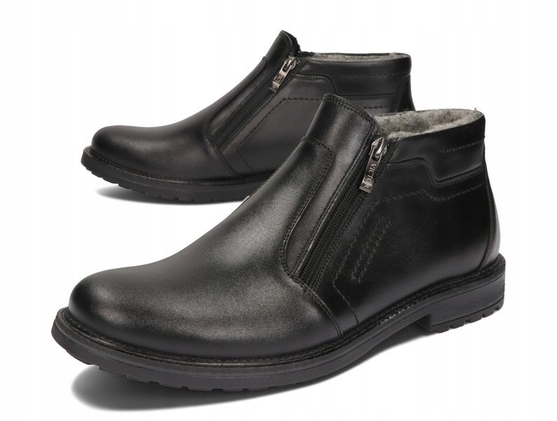 SZTYBLETY BUTY ZIMOWE POLSKIE 336/2 CZARNY 42 Rozmiar 42