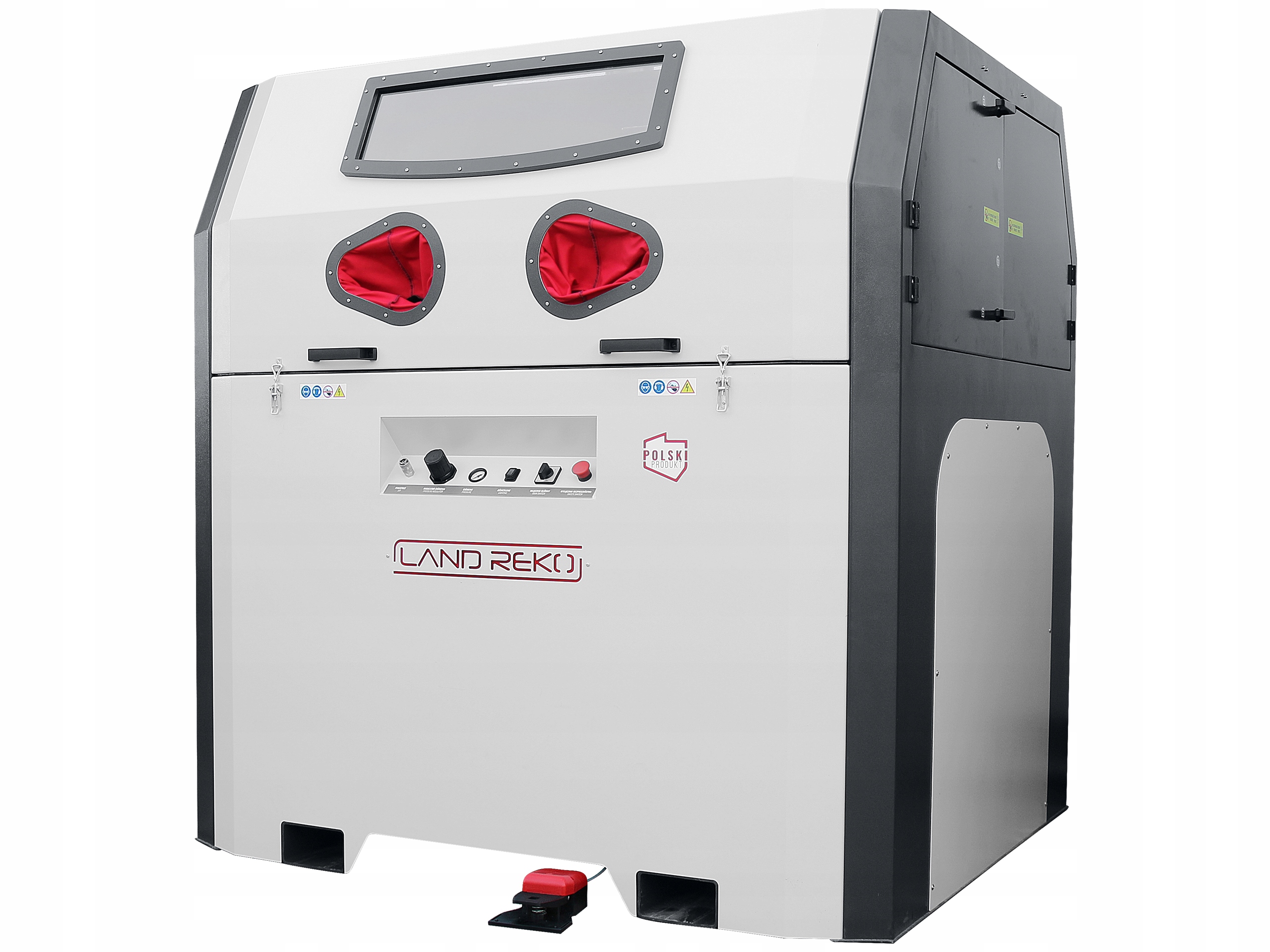 POLSKA PIASKARKA KABINOWA CIŚNIENIOWA 2 OPERATORÓW Marka Land Reko