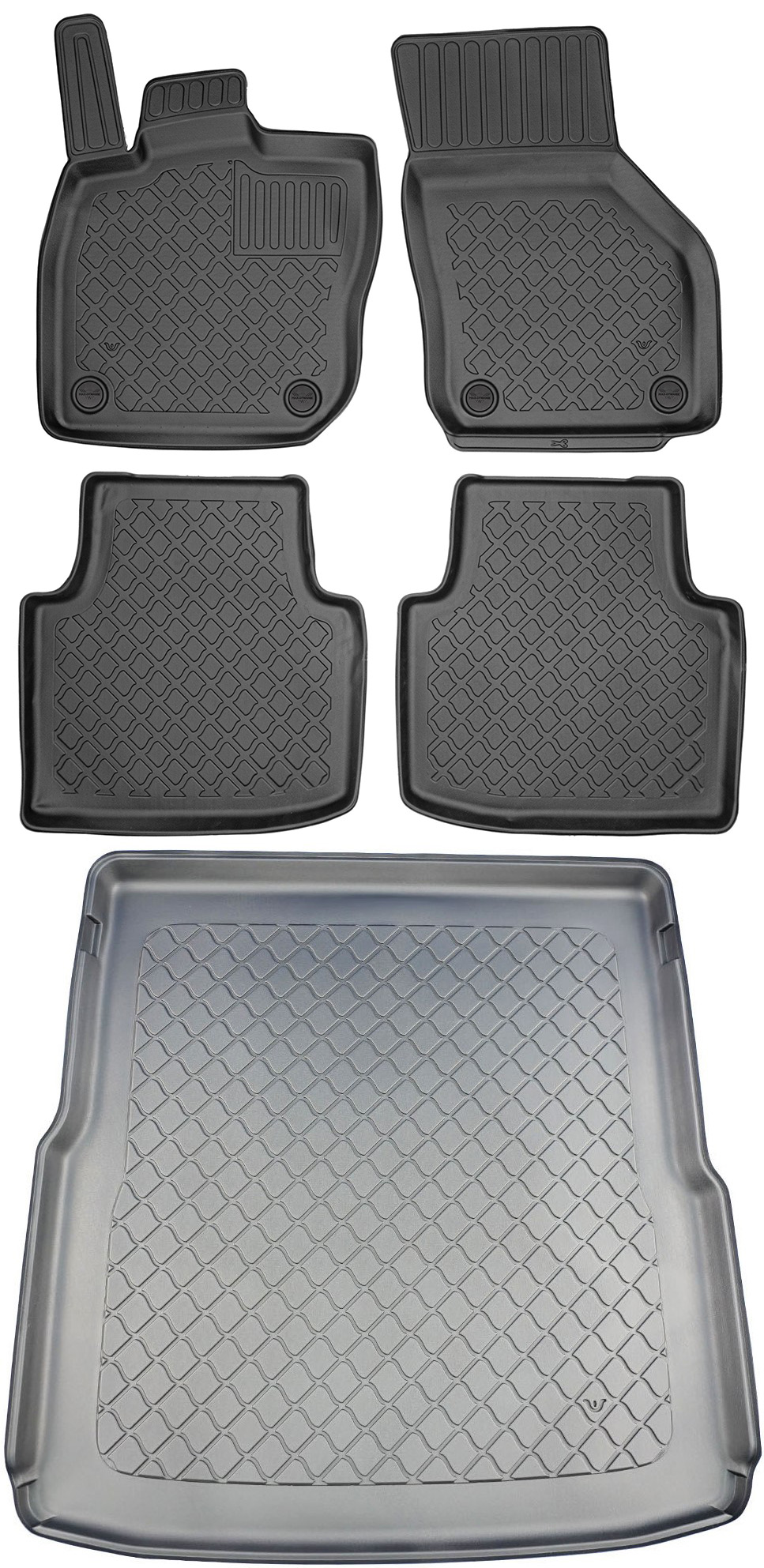 Vw Passat B9 2023- Kombi Sada Koberce batožinový priestor