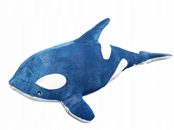 

Maskotka Orka pluszowa duża 95 cm ryba delfin