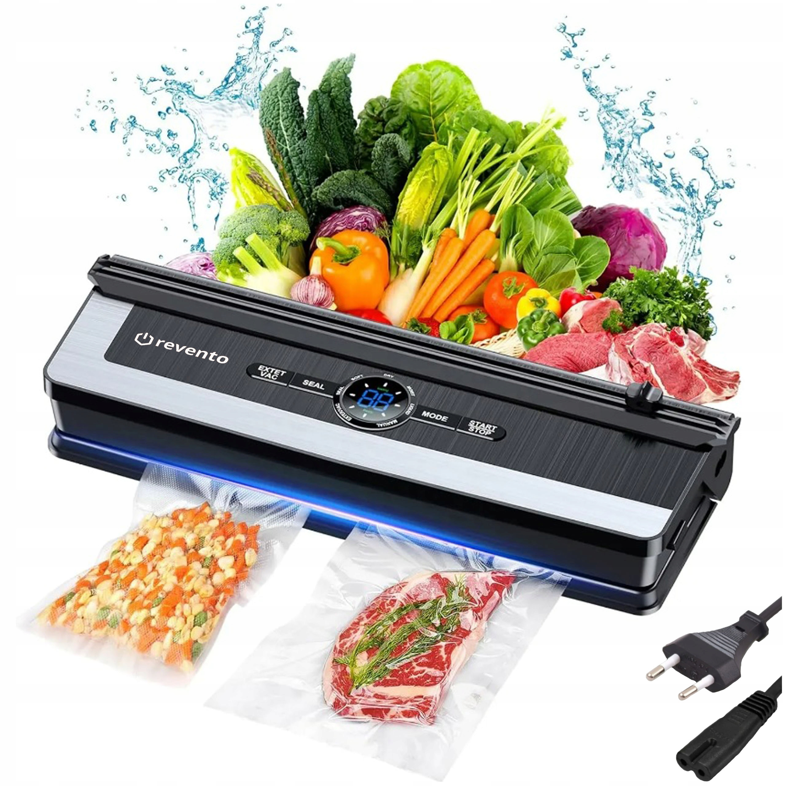 Vakuová Svářečka Potravin Revento Aroma Sáčky Balení Potravin