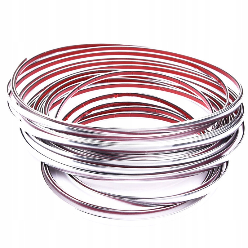 

Listwa Ozdobna Chrom Chromowana Pasek Taśma 21 mm