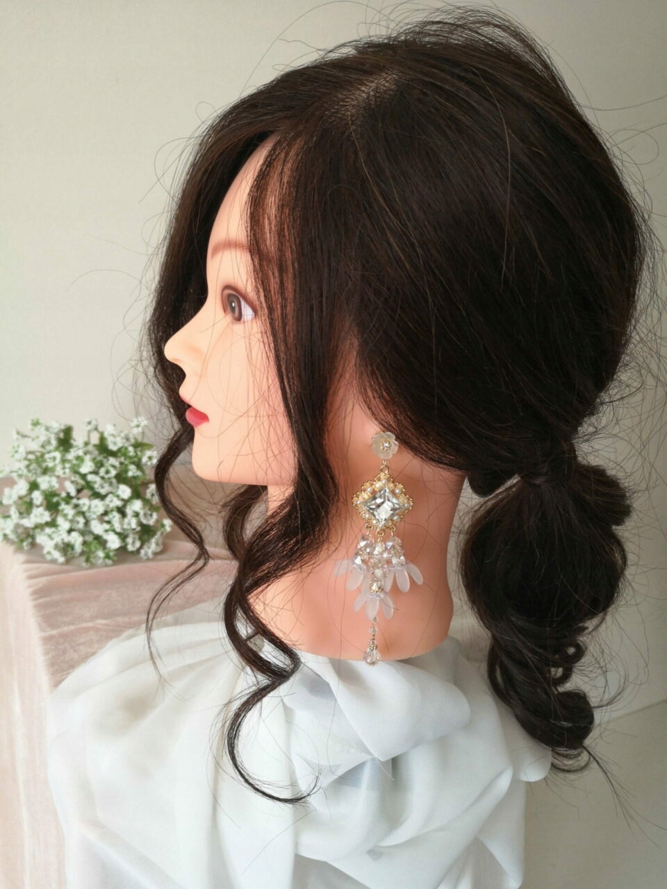 Kolczyki Karo Flower