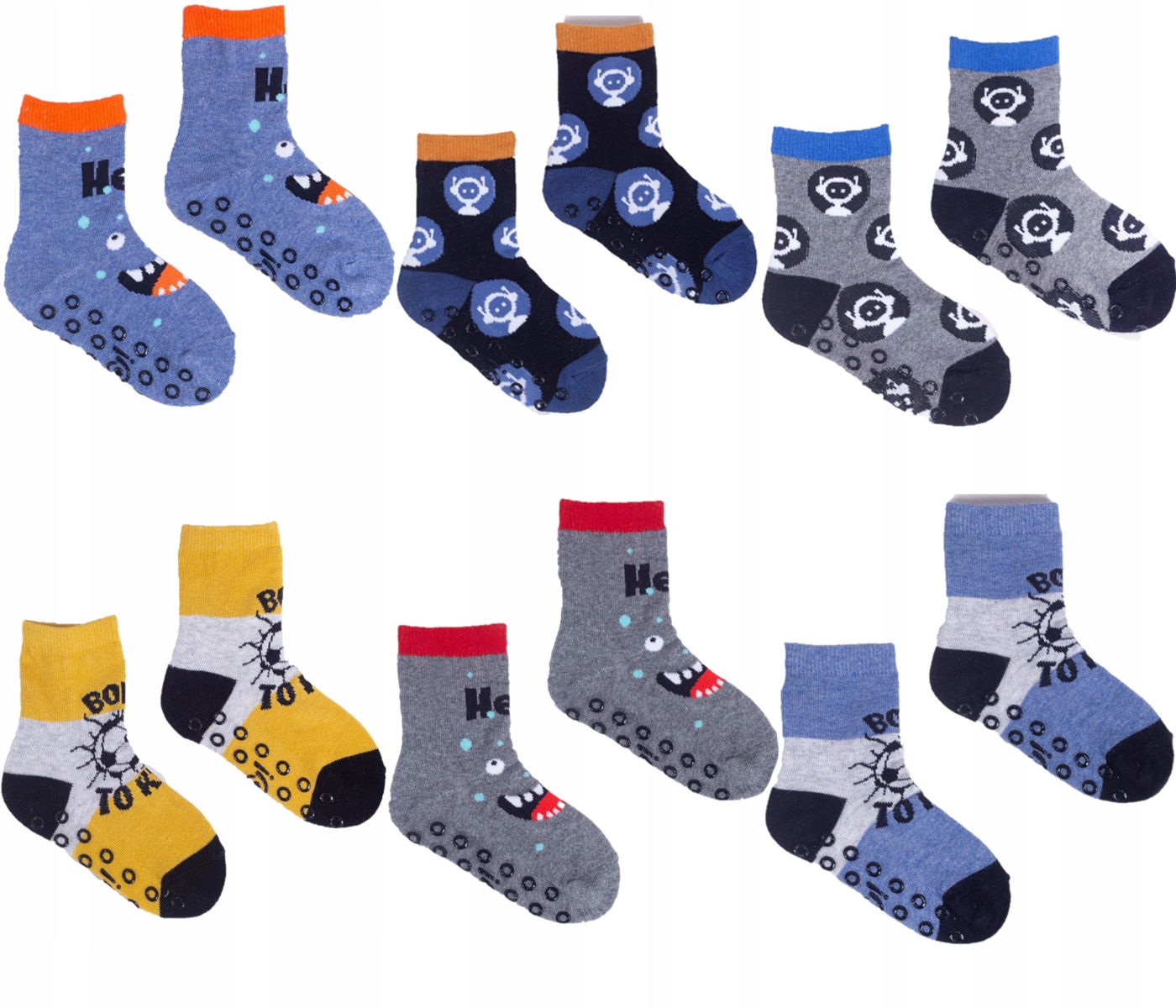 

6-PACK Skarpetki Yo Skarpety Dziecięce 23/26