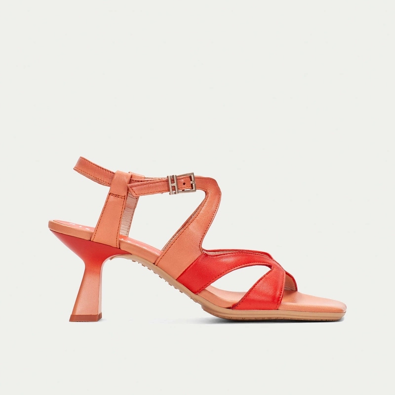 Španělské sandály s pásky Hispanitas HV253879 Koralové 38