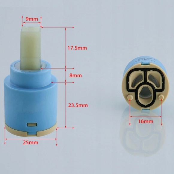 Głowica ceramiczna 25 mm do baterii H49mm IntimSpa EAN (GTIN) 5904044120647