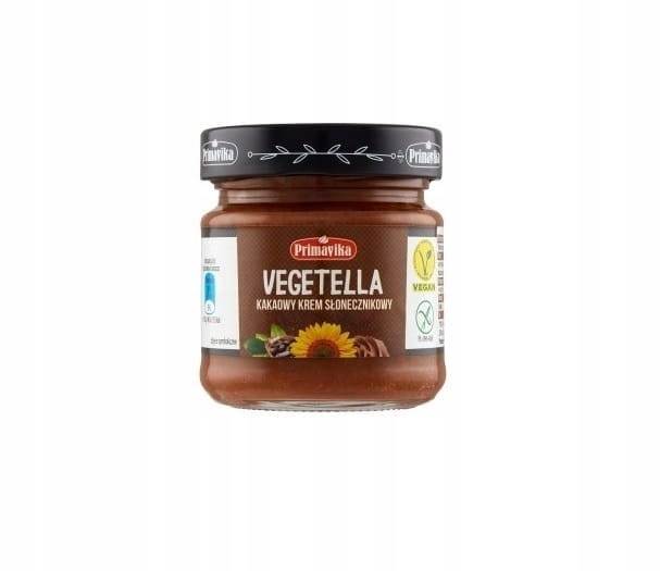 5x Primavika Kakaový slunečnicový krém Vegetella 160 g