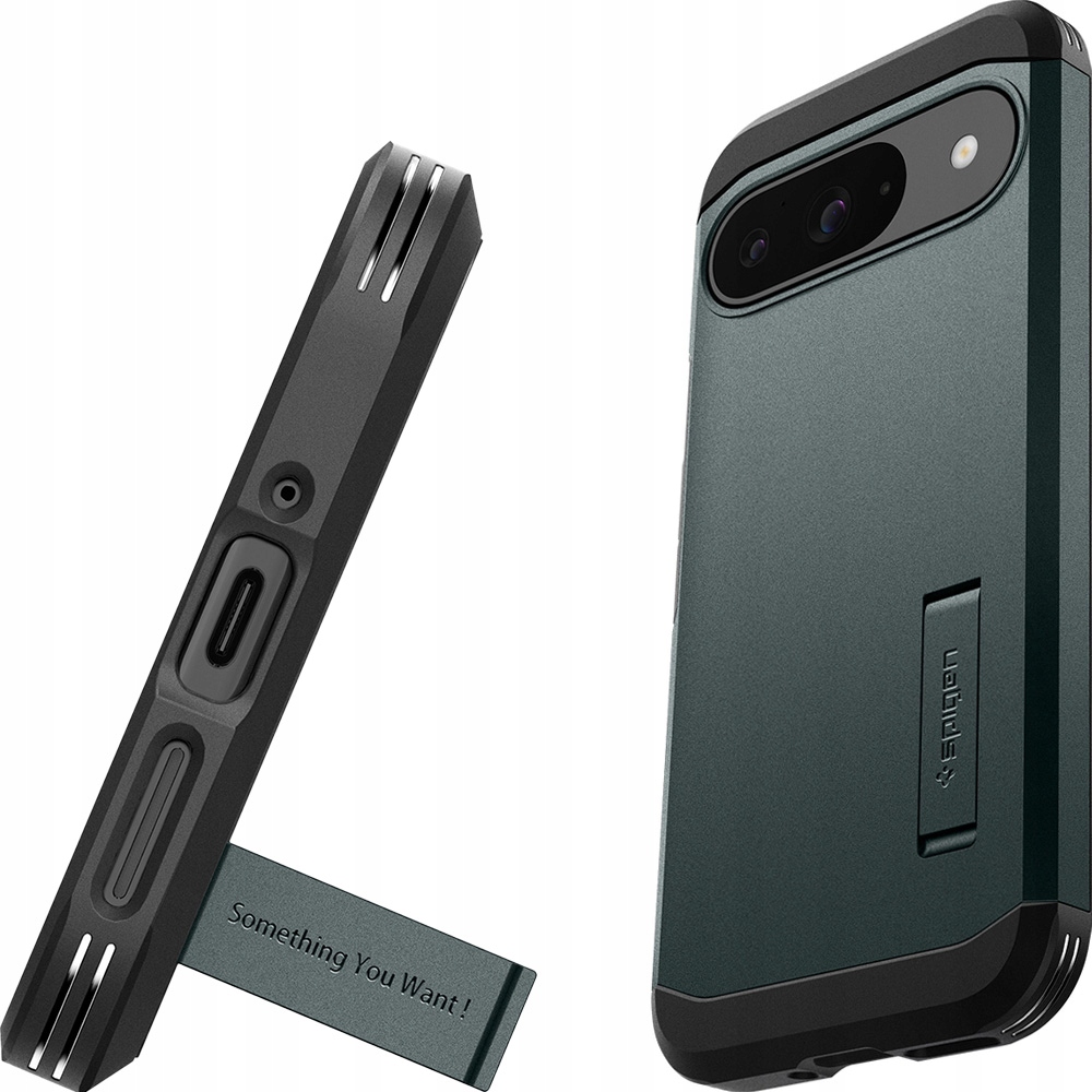 Etui do Google Pixel 9/9 Pro, Spigen Tough Armor, pancerne ochronne plecki