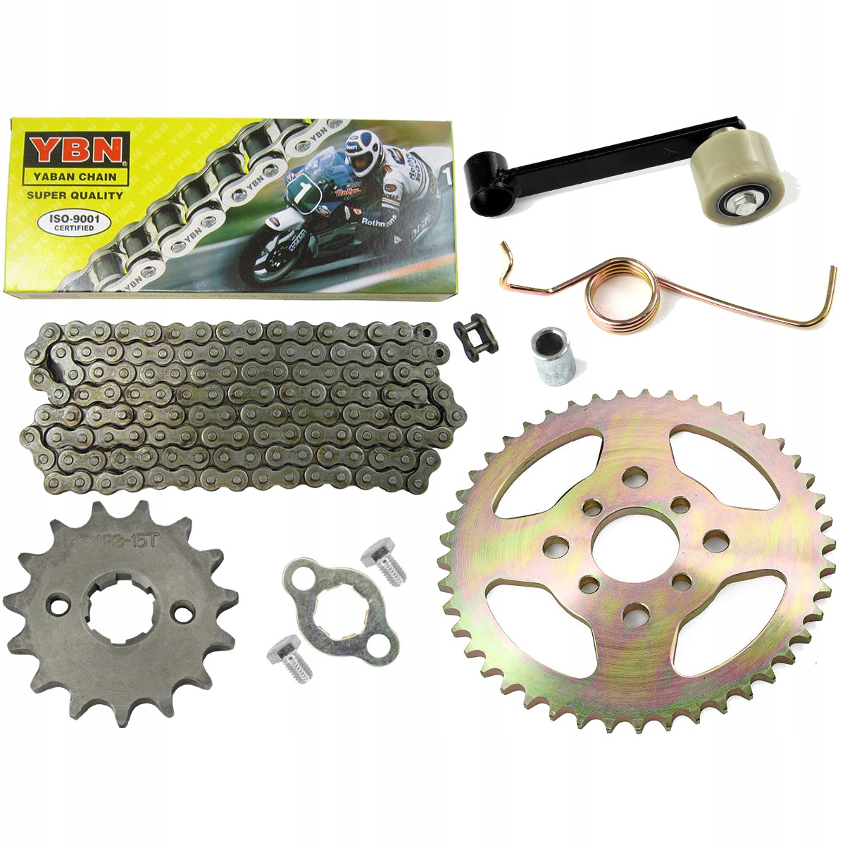 ZEBATKA PRZOD TYL LANCUCH NAPINACZ QUAD BASHAN ATV