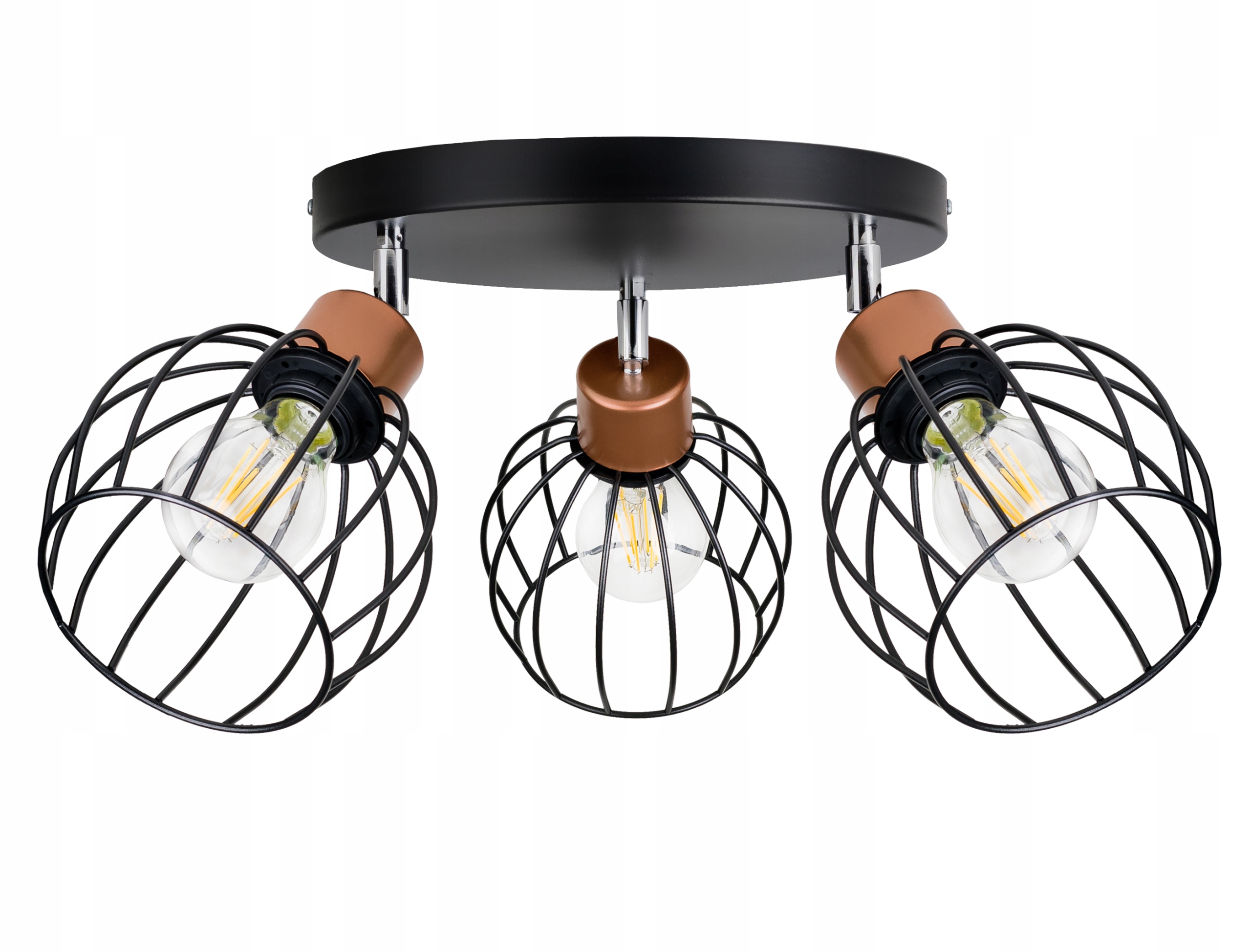 Stropní lampa Stropní Svítidlo Regulovatelný loftový Lustr Kula 3