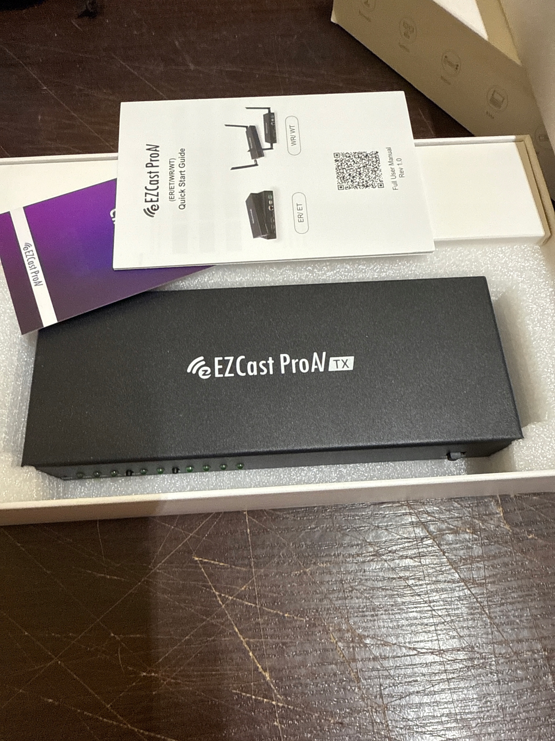EZCast Pro Av Extender Hdmi Usb Kvm přes CAT5e-180 m