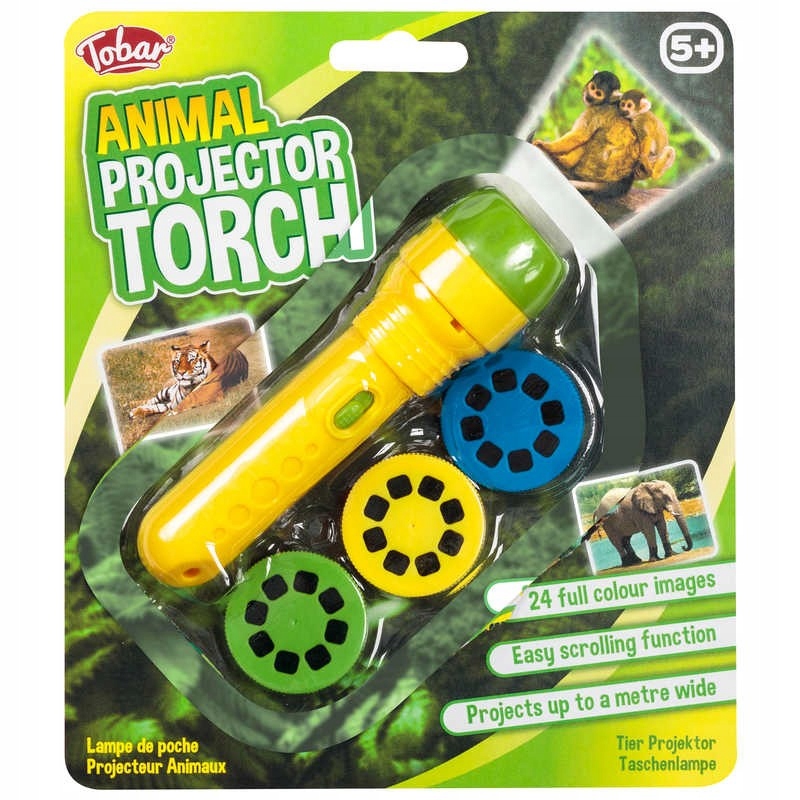

Latarka projektor Animal zwierzęta 24 slajdy