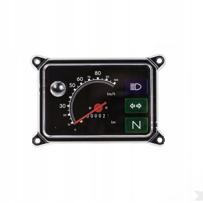 Rýchlomer Simson SR50 SR80 Skúter Mmb Mza Org do 100km/h obdĺžnik