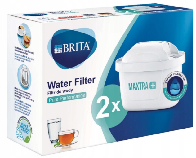 

Filtr Do Wody Brita Maxtra+ 2x Pure Perfomance
