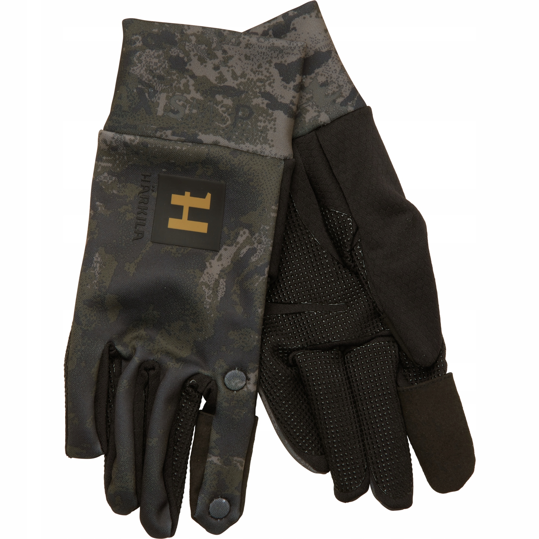 Rękawice myśliwskie Harkila Noctyx Camo 10293 Axis Msp Black r. XL
