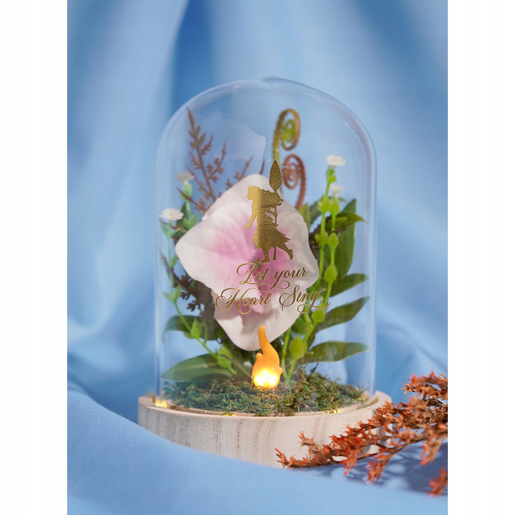 Widdop Disney Princess Moana Květinový zvon s neonovým světlem