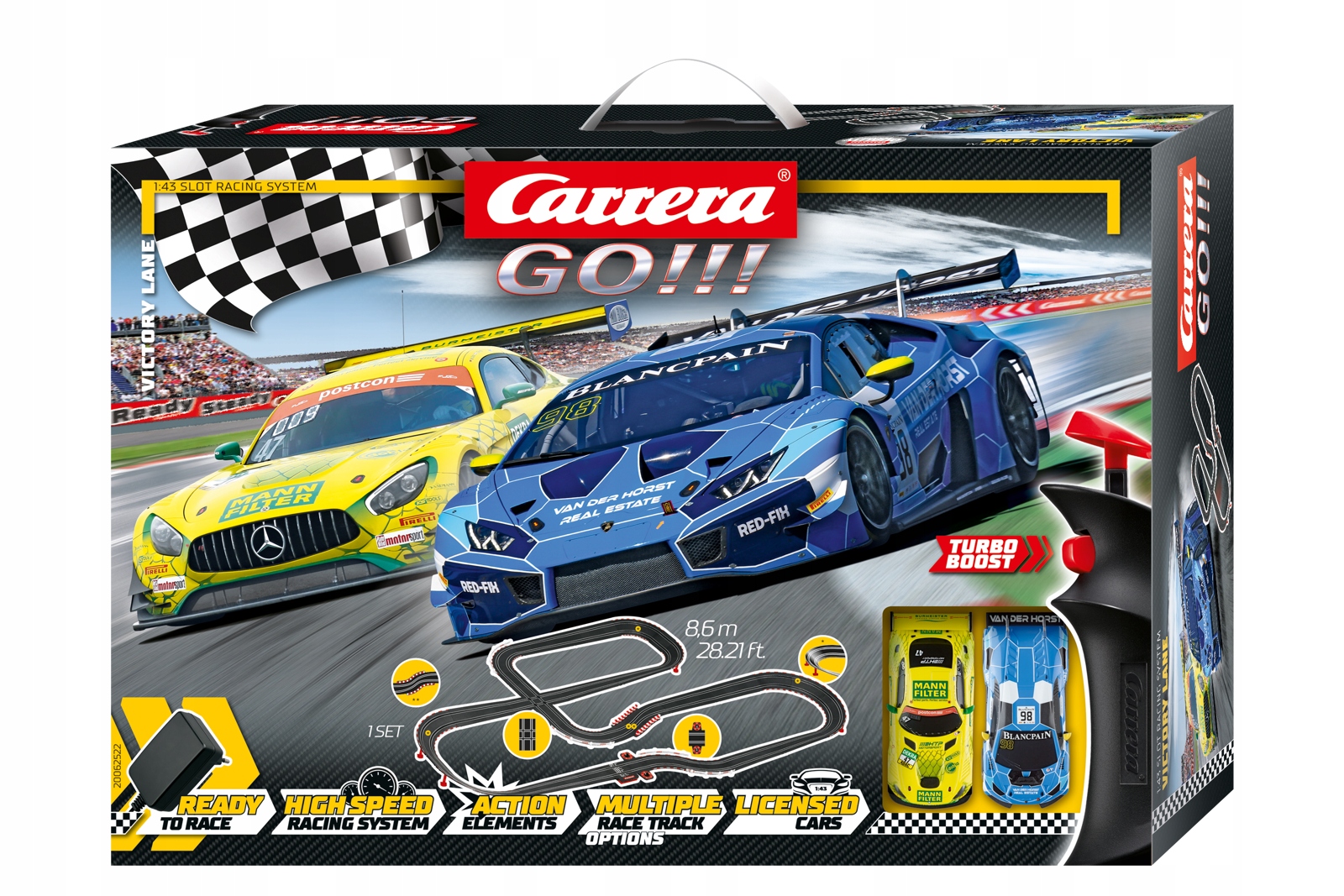 

Tor Victory Lane Go 8,6m 1/43 Carrera 62522