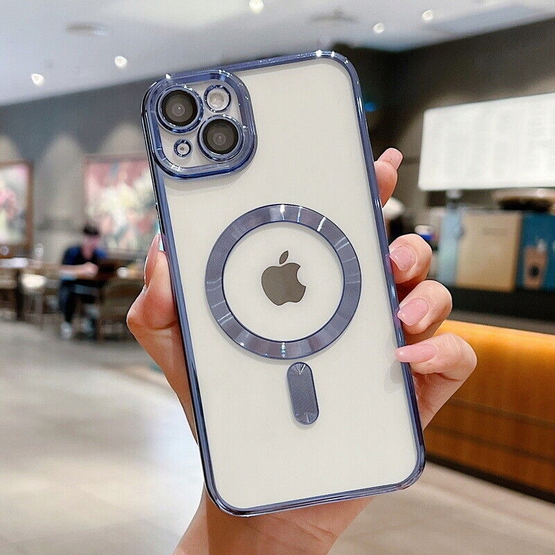 ETUI PLECKI PLATING CASE do magsafe do IPHONE 13 + SZKŁO ochronne Marka Inna