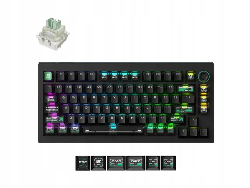 Klawiatura Keychron Lemokey L5 He Magnetic Switch Custom Gaming Cyber