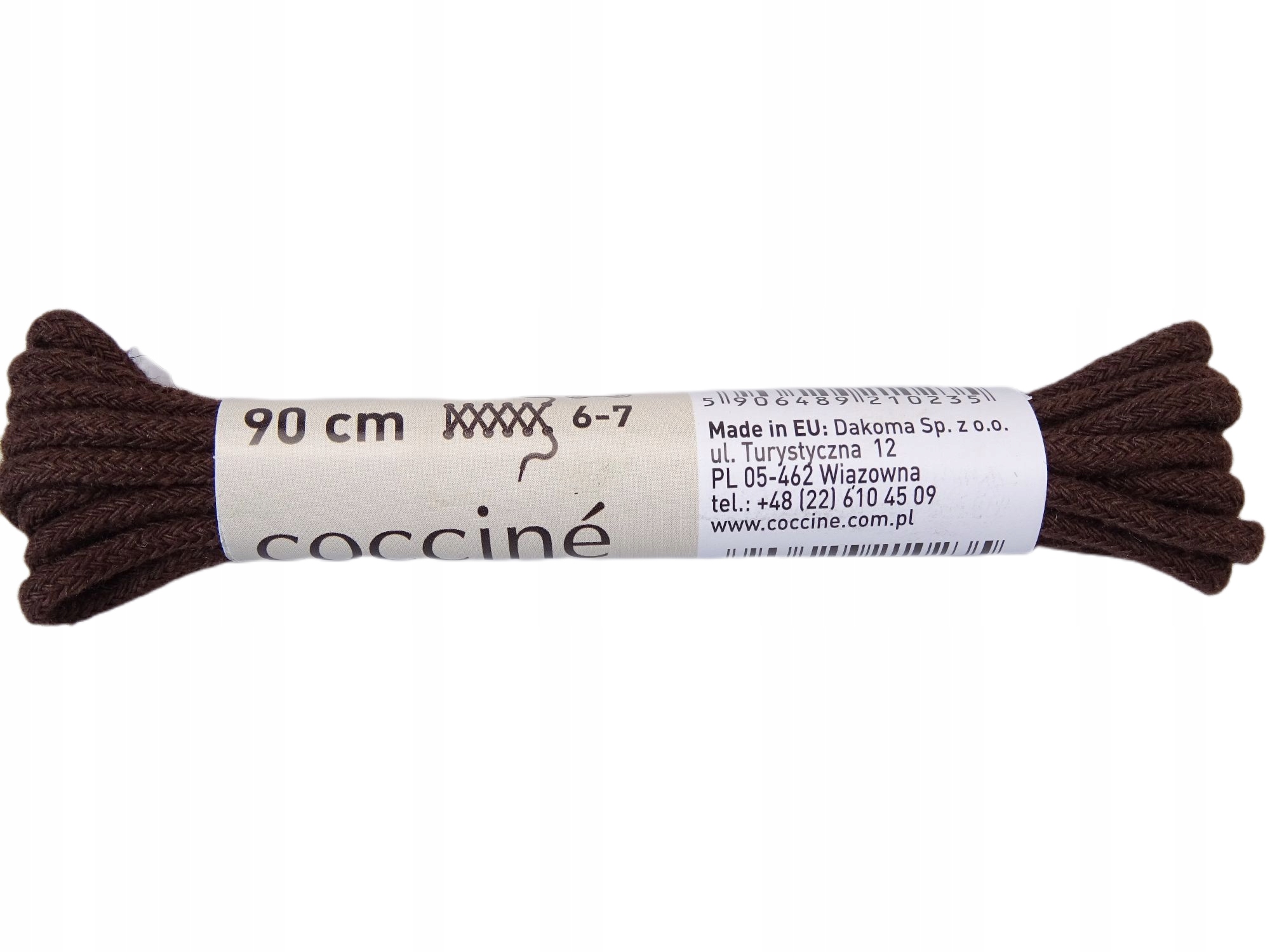 

Sznurowadła sznurówki 100 % Bawełny 90 cm Brązowe